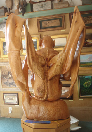 Gargoyle Carving by James O'Neal