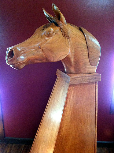 Horse Head Carving by James O'Neal