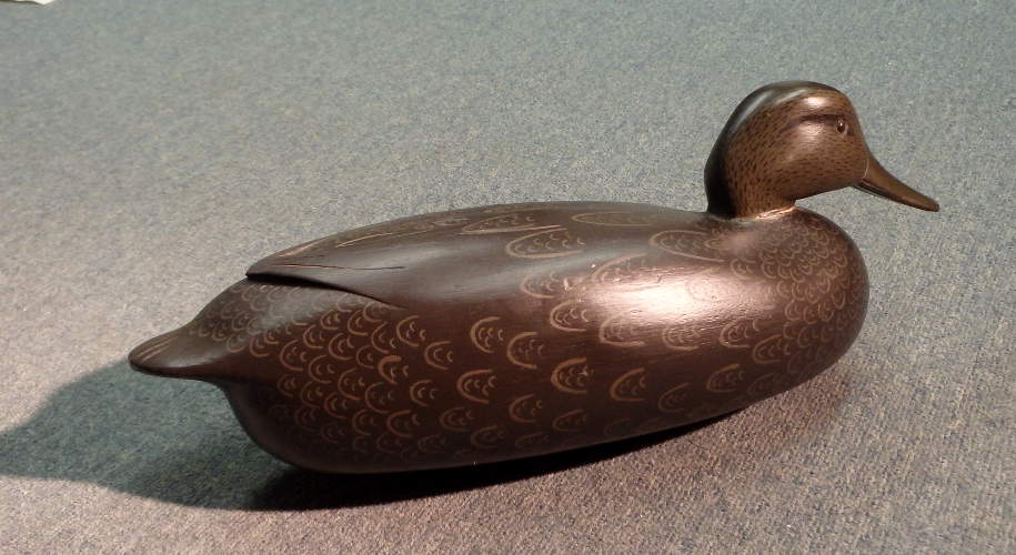 Black Duck - carved by Joe King - from The Collection