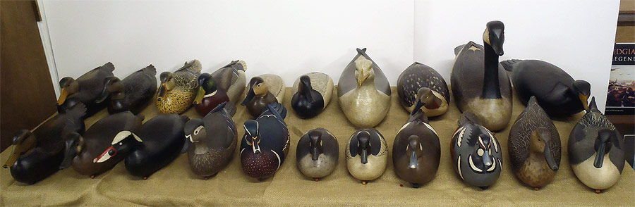 Decoys Carved by Bob White