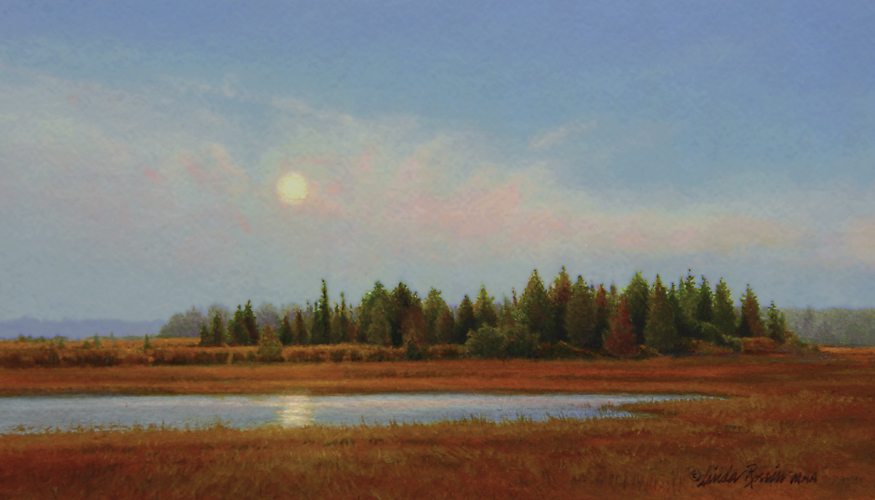 Autumn in the Barrens - painting by Linda Rossin