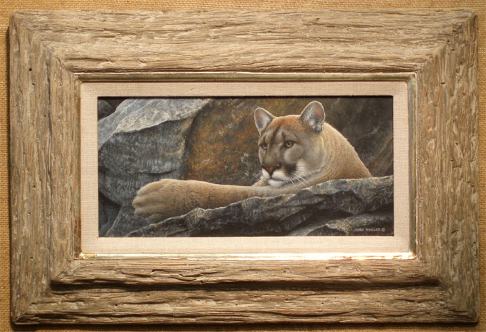 "Between a Rock and a Hard Place" - Cougar by Mark Mueller