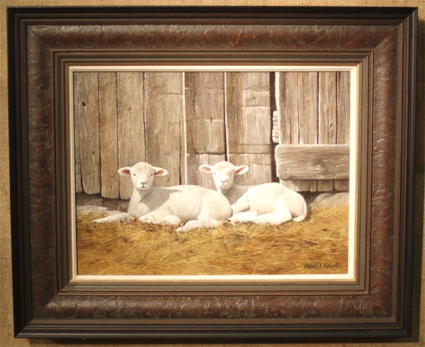 Twin Lambs - Gerald Lubeck