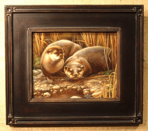 Otters by Rebecca Latham