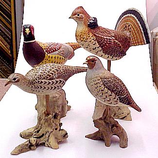 Group of Manfred Scheel Stick Birds