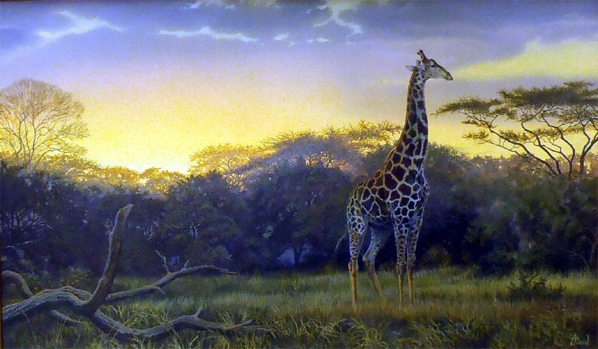 One Giraffe - by Al Agnew