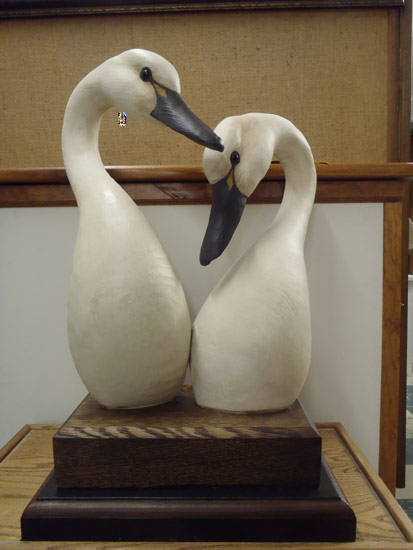 Lifesize Matched Pair Head & Neck - by Bob Moreland