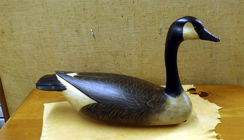 Canada Goose - fromt The Collection  -  carved by Bob White