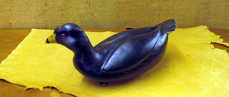 Coot - fromt The Collection  -  carved by Bob White