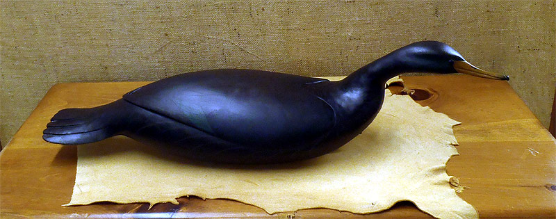 Cormorant - fromt The Collection  -  carved by Bob White