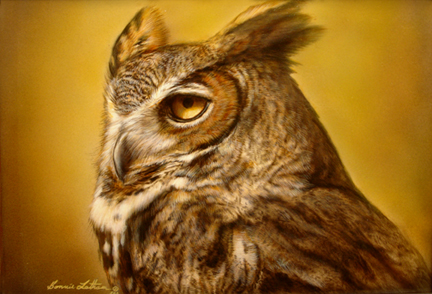 Great Horned Owl - by Bonnie Latham