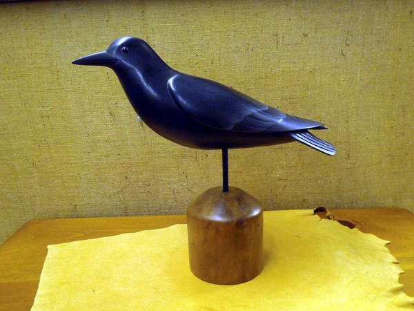 Crow   - carved by George Strunk - from The Collection