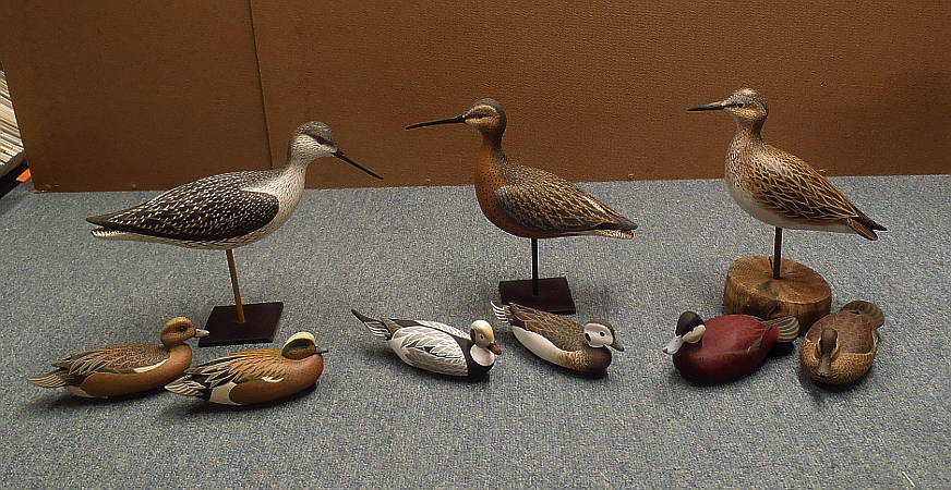 Minis & Shore Birds - carved by John "Jack" Wood