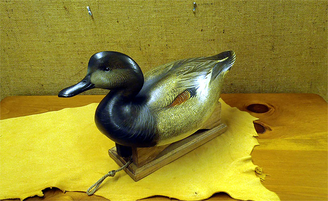 Pair of Canvasbacks - carved by Jim Schmiedlin - from The Collection