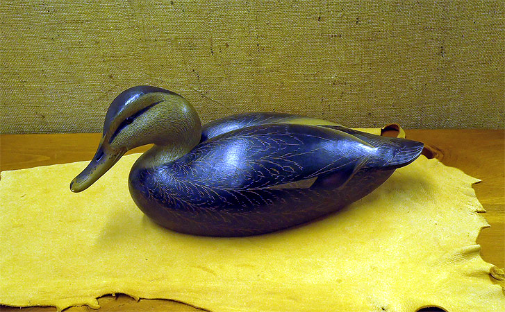Pair of Canvasbacks - carved by Leo McIntosh Jr.
 - from The Collection