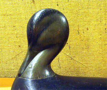 Black Duck - carved by Mark McNair - from The Collection