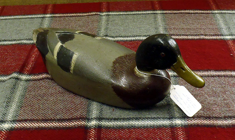 Mallard Drake - carved by John McLoughlin - from The Collection