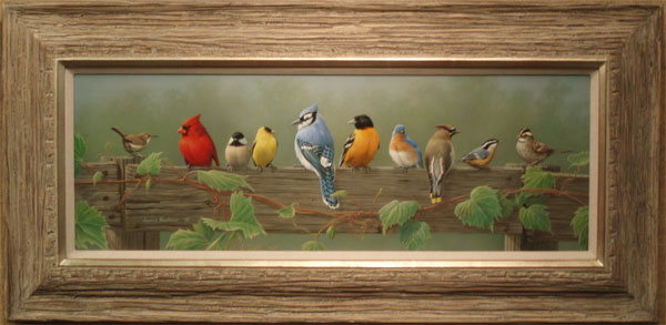Rail Birds by Jim Hautman